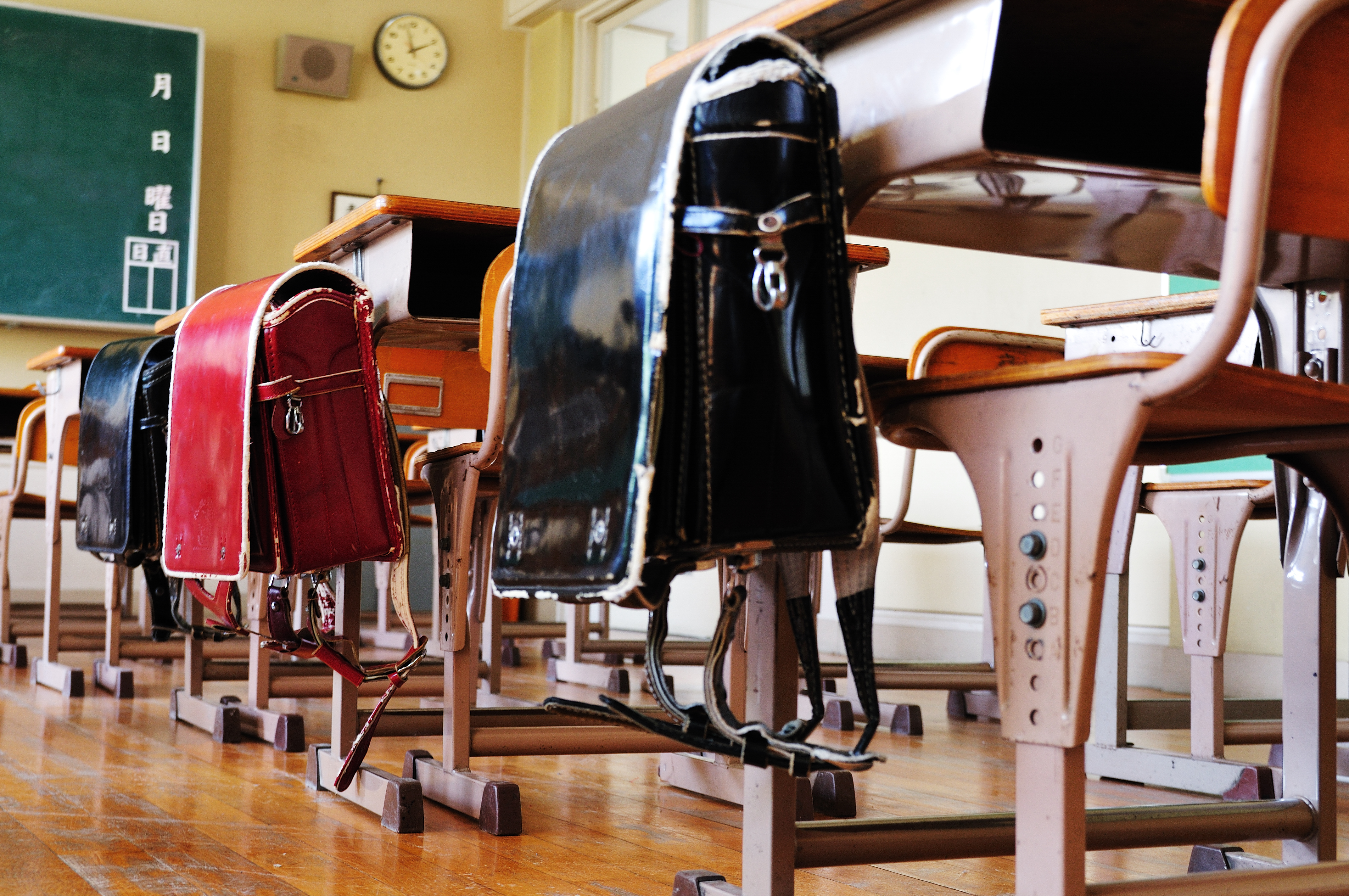 japanese high school classroom